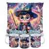 Magiczny zestaw prezentowy Poduszka i Kubek dla czarodzieja do szkoły magii